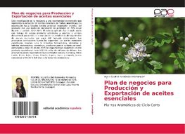 Plan de negocios para Producción y Exportación de aceites esenciales