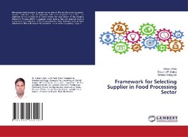 Framework for Selecting Supplier in Food Processing Sector