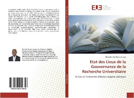 Etat des Lieux de la Gouvernance de la Recherche Universitaire