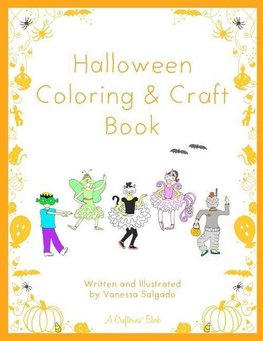 Halloween Coloring & Craft Book