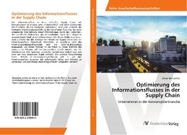 Optimierung des Informationsflusses in der Supply Chain