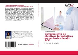 Cumplimiento de objetivos terapéuticos en pacientes de alto RCV