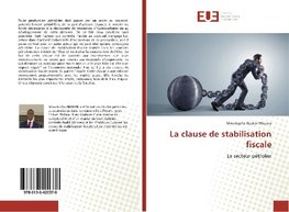 La clause de stabilisation fiscale