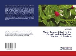 Water Regime Effect on the Growth and Antioxidant Content of Purslane