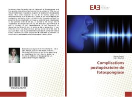 Complications postopératoire de l'otospongiose