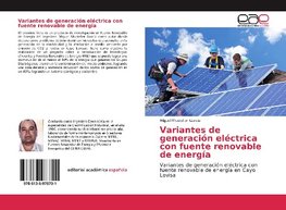 Variantes de generación eléctrica con fuente renovable de energía