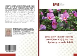 Extraction liquide-liquide du Ni(II) et Co(II) par une hydroxy base de Schiff