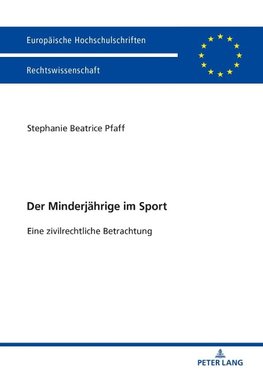 Der Minderjährige im Sport