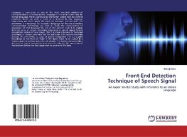 Front-End Detection Technique of Speech Signal