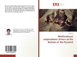 Multinational corporations' drivers at the Bottom of the Pyramid