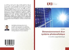 Dimensionnement d'un système photovoltaïque