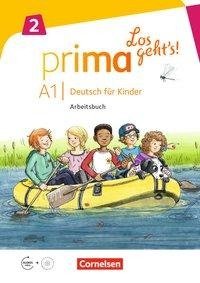 Prima - Los geht's! Band 2 - Arbeitsbuch mit Audio-CD und Stickerbogen