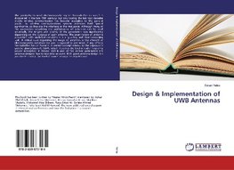 Design & Implementation of UWB Antennas