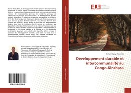 Développement durable et intercommunalité au Congo-Kinshasa