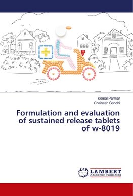 Formulation and evaluation of sustained release tablets of w-8019