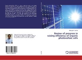 Iiyambo, S: Review of progress in raising efficiency of orga