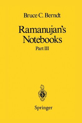 Ramanujan's Notebooks