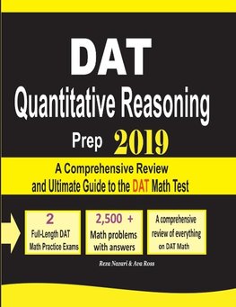 DAT Quantitative Reasoning Prep 2019