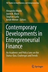 Contemporary Developments in Entrepreneurial Finance