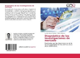 Diagnóstico de las investigaciones de mercado