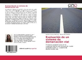 Evaluación de un sistema de demarcación vial