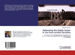 Reforming the Public Sector in the Post-conflict Societies