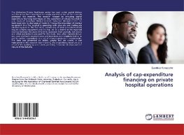 Kanazache, E: Analysis of cap-expenditure financing on priva