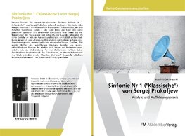 Sinfonie Nr 1 ("Klassische") von Sergej Prokofjew