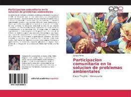 Participacion comunitaria en la solucion de problemas ambientales