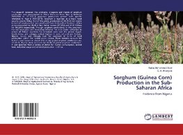 Sorghum (Guinea Corn) Production in the Sub-Saharan Africa