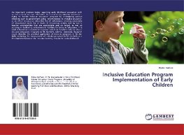 Inclusive Education Program Implementation of Early Children