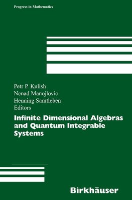 Infinite Dimensional Algebras and Quantum Integrable Systems