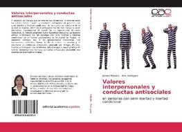 Valores interpersonales y conductas antisociales