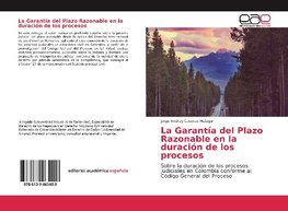 La Garantía del Plazo Razonable en la duración de los procesos