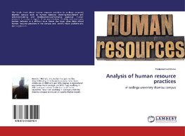 Analysis of human resource practices