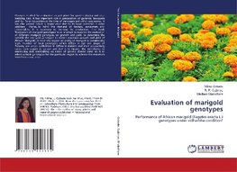 Evaluation of marigold genotypes