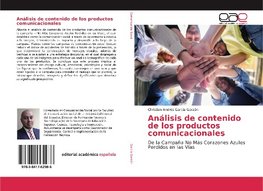 Análisis de contenido de los productos comunicacionales