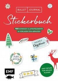 Bullet Journal - Stickerbuch Merry Christmas: 700 weihnachtliche Schmuckelemente