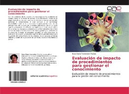 Evaluación de impacto de procedimientos para gestionar el conocimiento