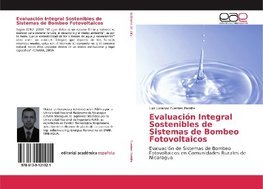 Evaluación Integral Sostenibles de Sistemas de Bombeo Fotovoltaicos