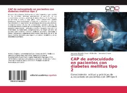 CAP de autocuidado en pacientes con diabetes mellitus tipo 2