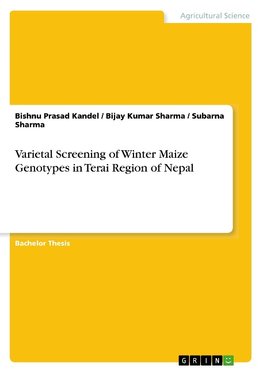 Varietal Screening of Winter Maize Genotypes in Terai Region of Nepal