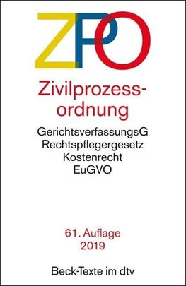 Zivilprozessordnung - ZPO