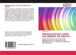 Observaciones sobre los objetos de adorno