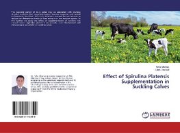 Effect of Spirulina Platensis Supplementation in Suckling Calves