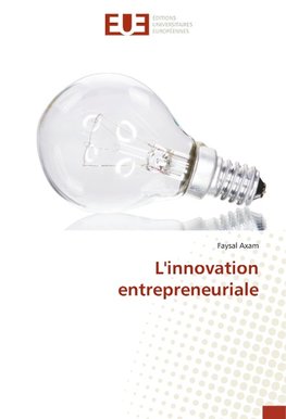 L'innovation entrepreneuriale