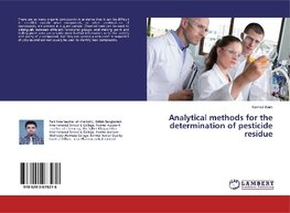 Analytical methods for the determination of pesticide residue