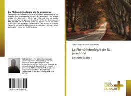 La Phénoménologie de la personne