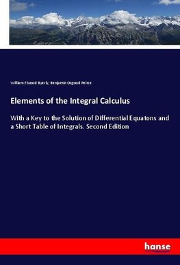 Elements of the Integral Calculus