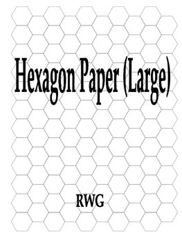 Hexagon Paper (Large)